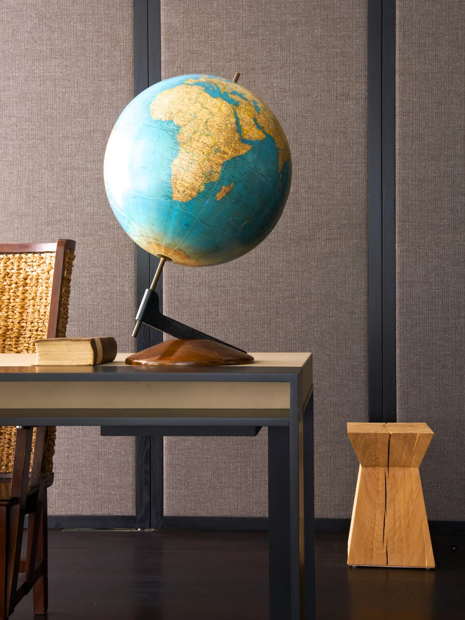London Bridge Quarter curated object and globe detail
